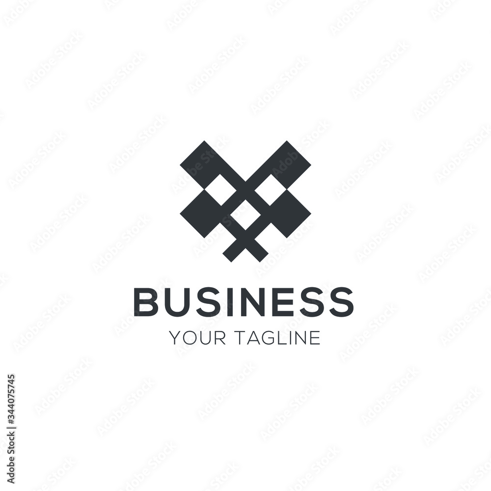 abstract business logo vector template