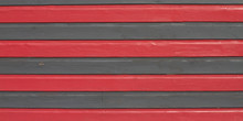 Grey Wooden Planks Black Texture Background With Graphic Art Design Red Wood Stripe
