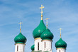 Church of Elijah the Prophet in Yaroslavl. Golden ring, Russia.