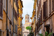 © Michiel - Sidestreet in Rome Italy showing an small church
