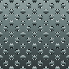 Poster - Abstract black background with circles.