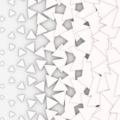 Poster - 3d illustration of parametric pattern
