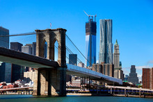 Brooklyn Bridge From East River