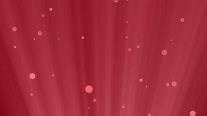 Poster - Abstract motion bubble particles with light shines in red animated background. Beautiful shiny bokeh backdrop.
