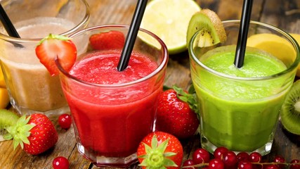 Poster - fruit smoothie, fruit juice