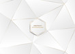 © mj - triangular polygonal abstract background