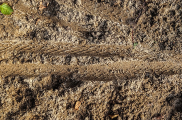 Close up view on sand ground surfaces and textures in high resolution