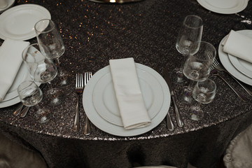 wedding table setting