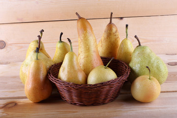 Sticker - Pears on table