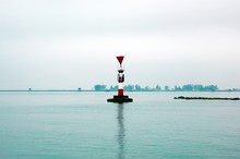 Lighthouse In Sea