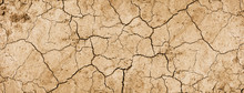 Dry Mud Background Texture Banner