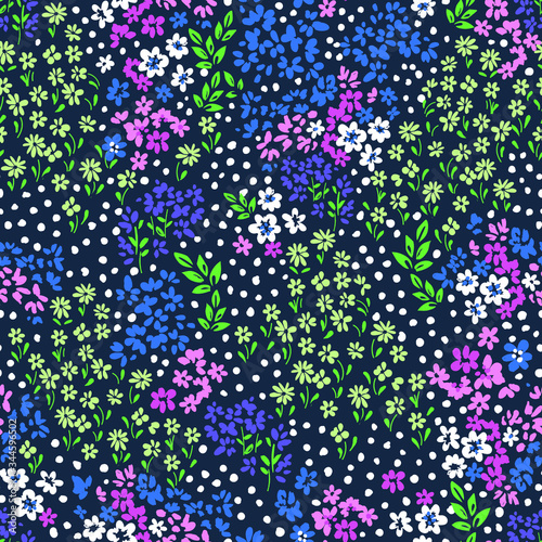 Fotografia Cute colorful ditsy print - seamless background