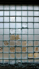 Poster - broken window in the house.