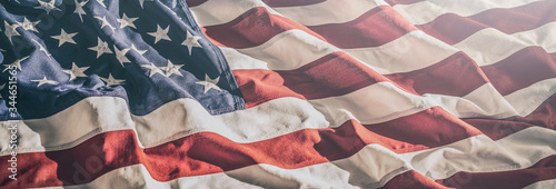 Photographie American flag for Memorial Day, 4th of July, Labour Day