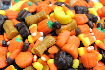 Wall Mural - candy corn