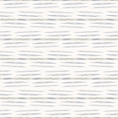 Wall Mural - 
Seamless french farmhouse thin stripe pattern. Provence blue linen shabby chic style. Hand drawn texture. Light background. Interior wallpaper home decor swatch. Modern retro textile all over print