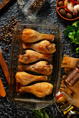 Poster - baked chicken