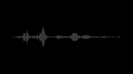 audio wave spectrum. music sound waves.