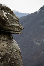 Devils Head Statue At Chimney Rock State Park