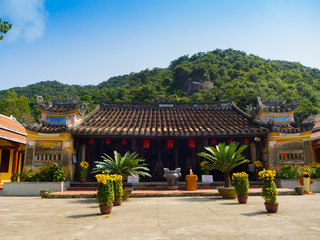 Hoian, Vietnam - November 05, 2016: Old houses in Hoi An ancient town, UNESCO world heritage. Hoi An is one of the most popular destinations in Vietnam