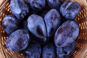 Poster - Black plums