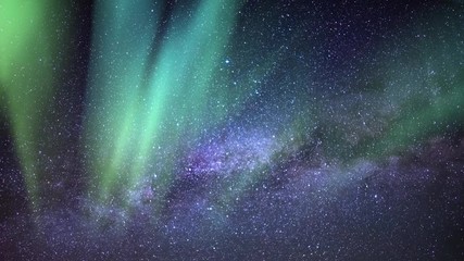 aurora and milky way galaxy east sky 24mm aquarids meteor shower sunrise simulated northern lights