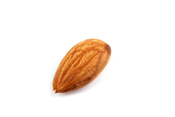 Wall Mural - Almond isolated on white background