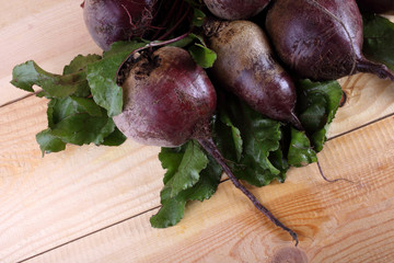 Canvas Print - Beets on table