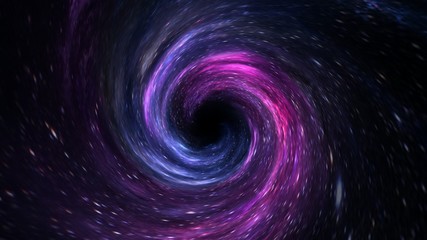 Wall Mural - black hole, science fiction wallpaper. beauty of deep space. colorful graphics for background, like 