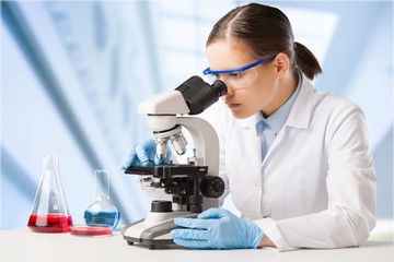 Wall Mural - microscope.