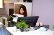 © Alejandro - Young girl working from home