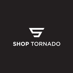 s tornado logo / tornado vector