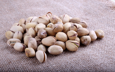 Poster - Pistachio nuts on bagging