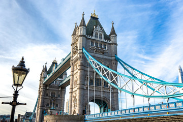 Tower Bridge in London, UK, United Kingdom.