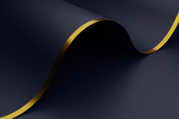 Wall Mural - Abstract background with luxury concepts. 3D rendering.