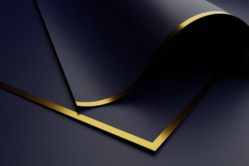 Wall Mural - Abstract background with luxury concepts. 3D rendering.