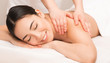 © Peakstock - Thai Massage therapy. Portrait asian woman enjoying massage at the spa.