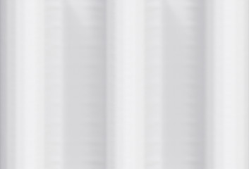 Poster - 3d rendeirng. waving white Vinyl fabric cloth board surface texture wall background.
