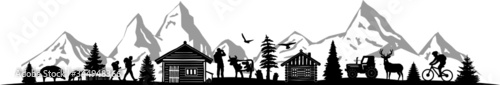 Photographie Landscape Mountain Sport Nature Vector