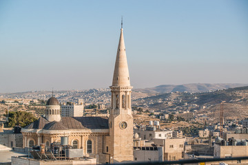 Wall Mural - ancient church of the birth of jesus in Bethlehem