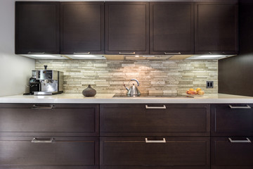 House kitchen with appliances