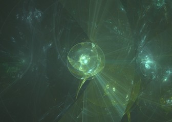 Wall Mural - Abstract future background. colored banner. Fractal artwork for creative graphic design