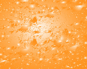 Poster - abstract orange wind. vector illustration, contains transparencies, gradients and effects.