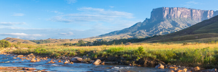 Wall Mural - Mount Roraima banner web, Venezuela, South America.