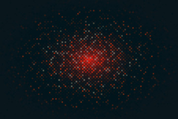 Poster - Blurry effect. Abstract blur illustration. Blurred background. Unfocused backdrop. Abstract futuristic background consisting of small squares and pixels. 