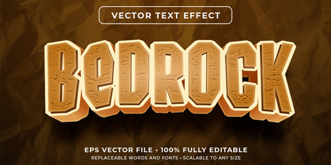 Wall Mural - editable text effect - underground rock style