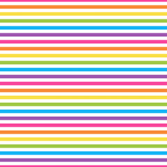 Wall Mural - Stripes Seamless Pattern - Colorful stripes repeating pattern design