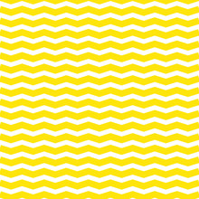Seamless Pattern With Colorful Zigzag Yellow Background