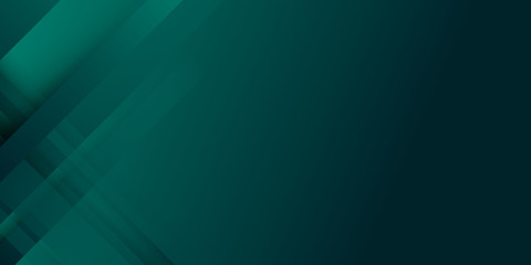 Wall Mural - modern 3d green dark background for presentation design. vector illustration design for presentation