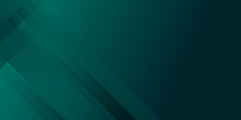 Wall Mural - modern 3d green dark background for presentation design. vector illustration design for presentation